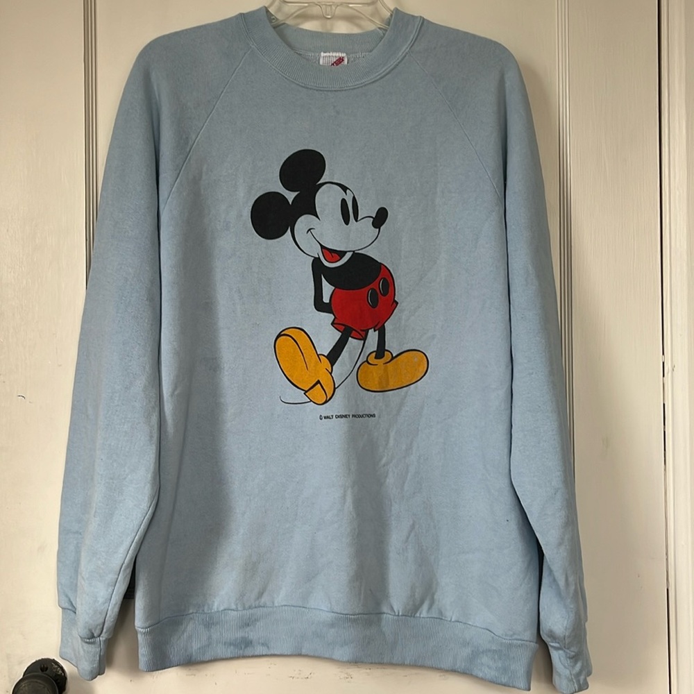 Vintage Mickey Mouse Jerzees sweatshirt